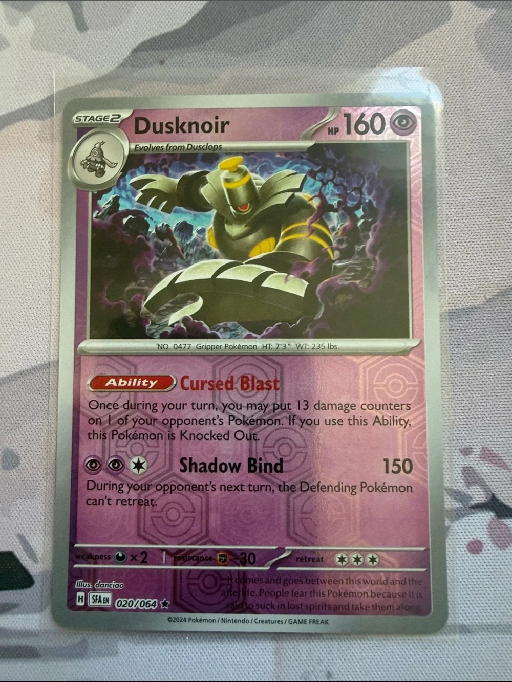 Duskull, Dusclops & Dusknoir Evolution Lot | 5 Holo Reverse Holo Pokémon ✨5/$25✨